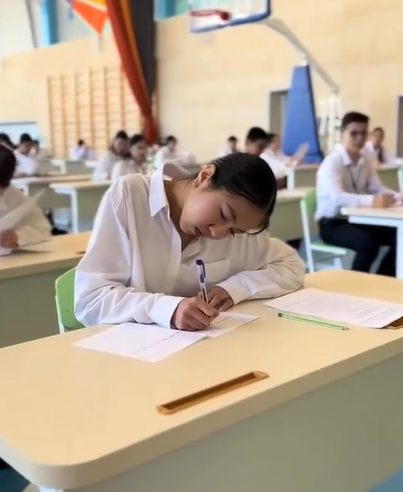 2024 жылдың 29 мамыр күні 9-сынып білім алушылары биылғы оқу жылының алғашқы мемлекеттік қорытынды аттестаттау сынағынан   өтті.