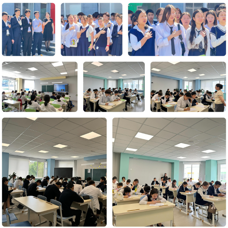 Ағымдағы жылдың 27-30 мамыр күндер аралығында 5-8, 10 сынып білім алушылары қазақ тілі пәнінен аралық емтихан тапсырды.