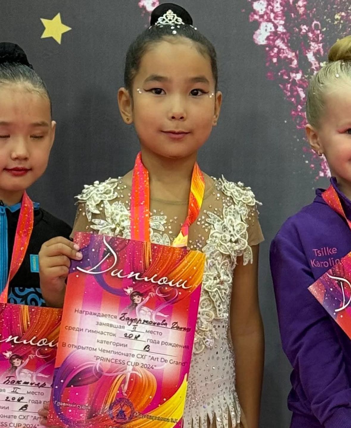 1 «Е» сынып оқушысы Бауржанова Данеля жүлделі 2 орынды иеленді.