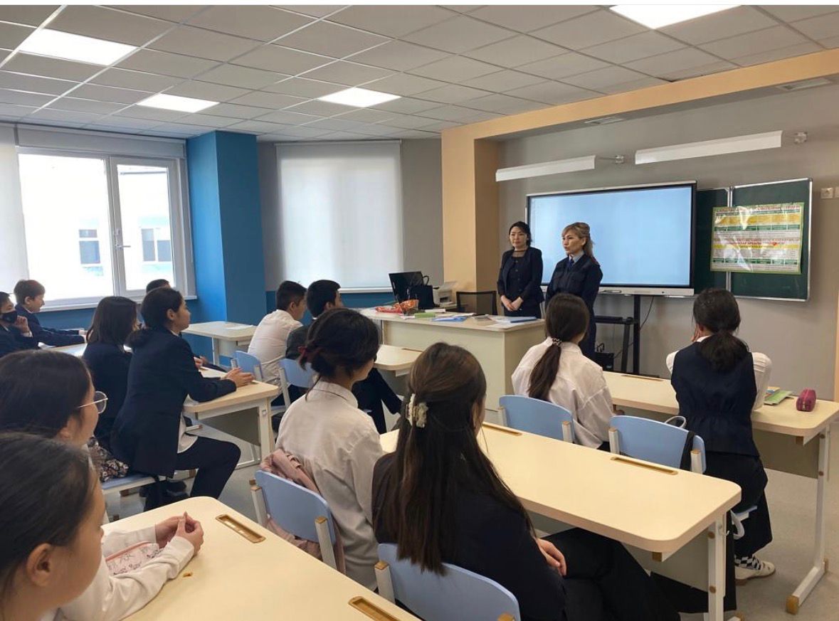 «Менің Отаным – Қазақстан» тақырыбында сынып сағаты өткізілді.