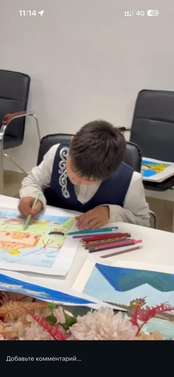 «Менің Отаным – Қазақстан» тақырыбында сурет көрмесі өтті.